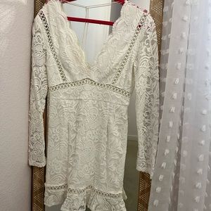 Hello Molly White Dress